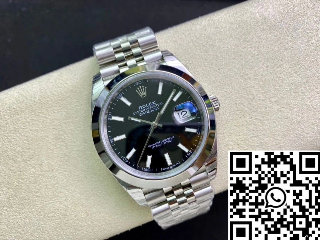 M126300-0012 Rolex EW Stainless Factory Steel Datejust 0319